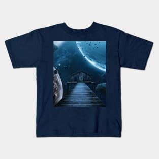 Space house Kids T-Shirt